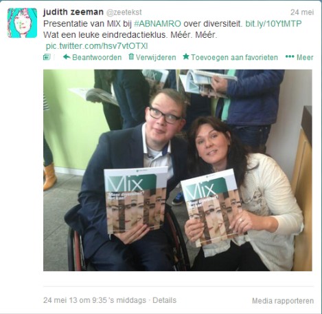 tweet presentatie MIX